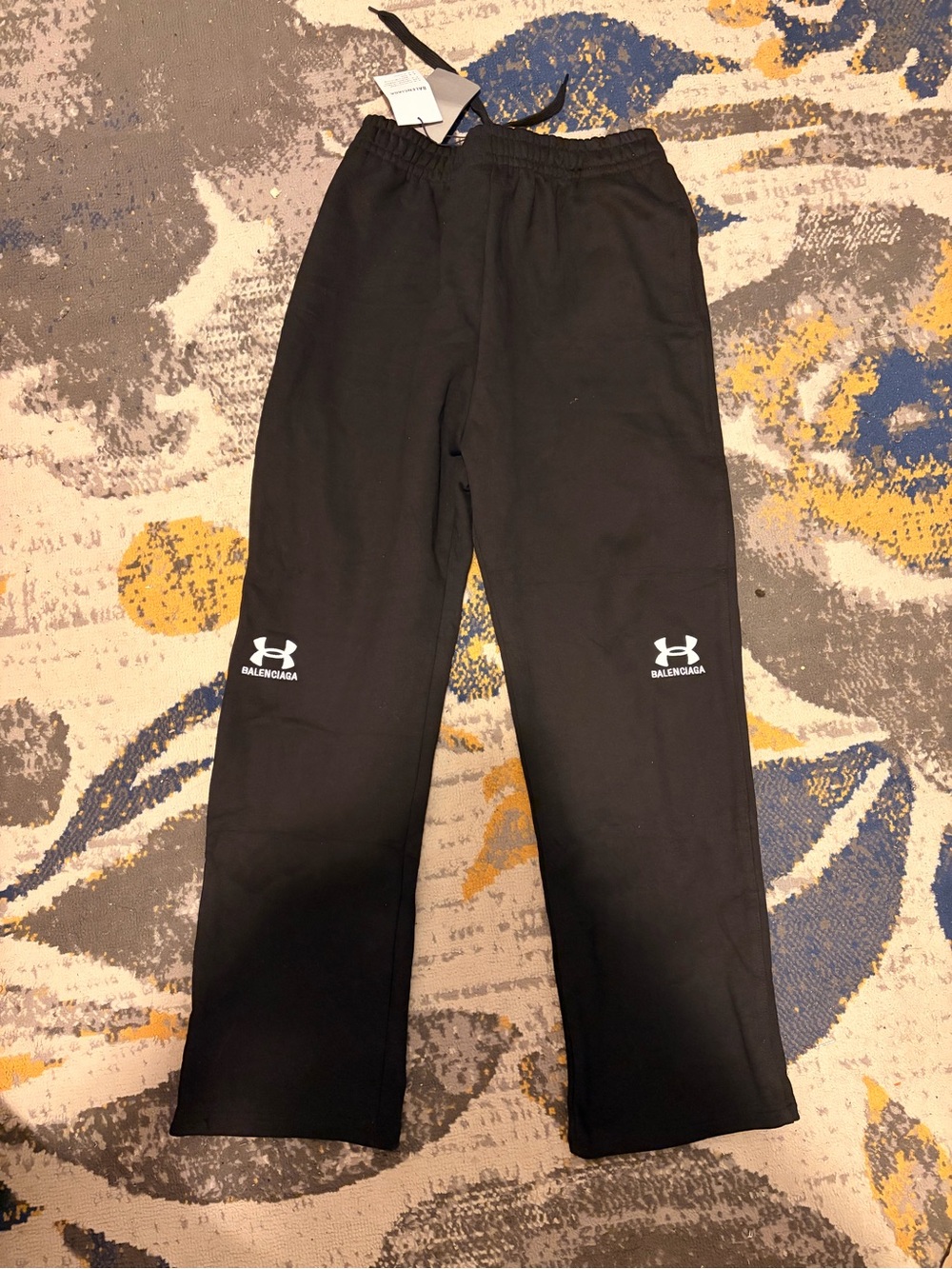 Balenciaga x Under Armour Black Sweatpants